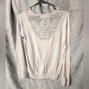 Pretty lace back top